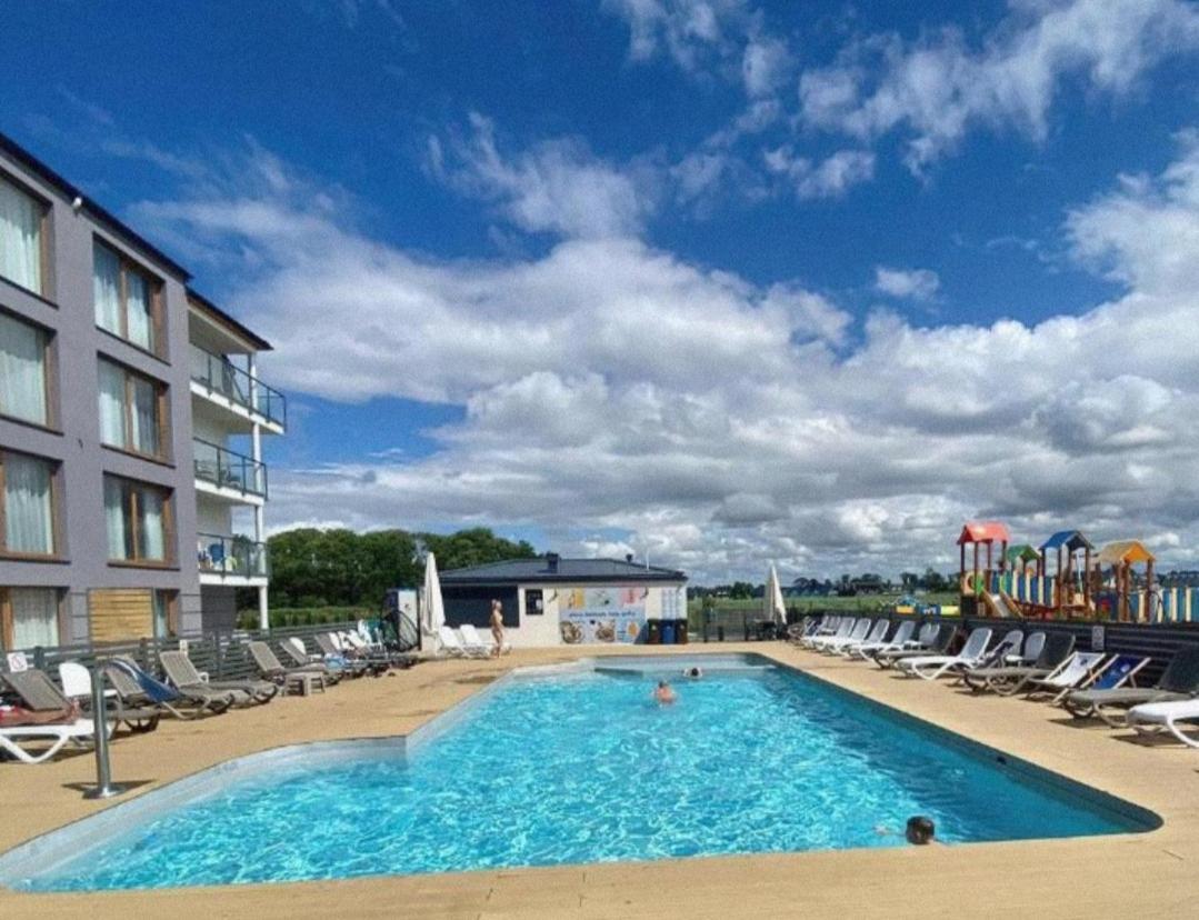 Klimatyzowany Apartament Blue , Sarbinowo Parking Basen ภายนอก รูปภาพ