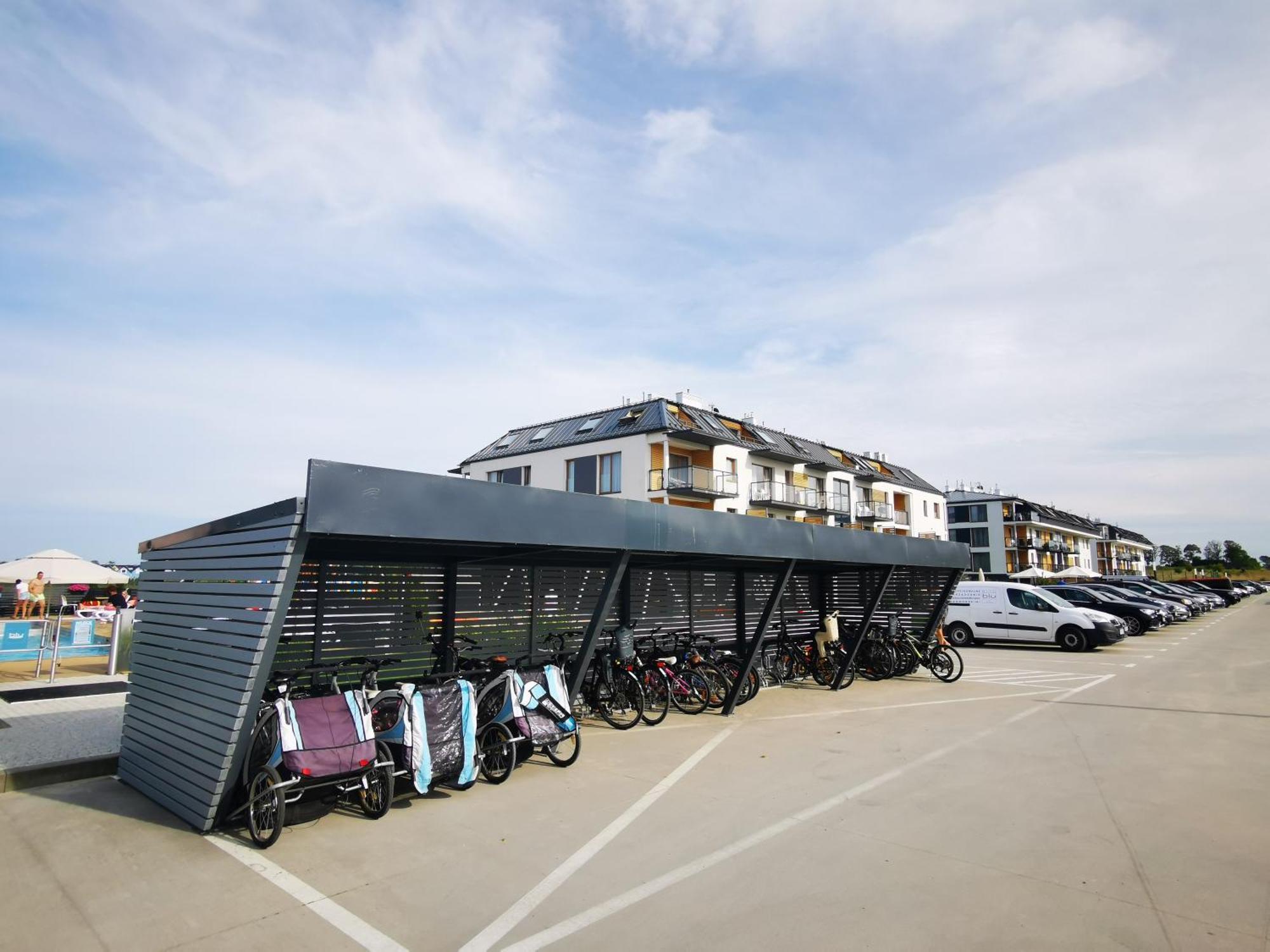 Klimatyzowany Apartament Blue , Sarbinowo Parking Basen ภายนอก รูปภาพ