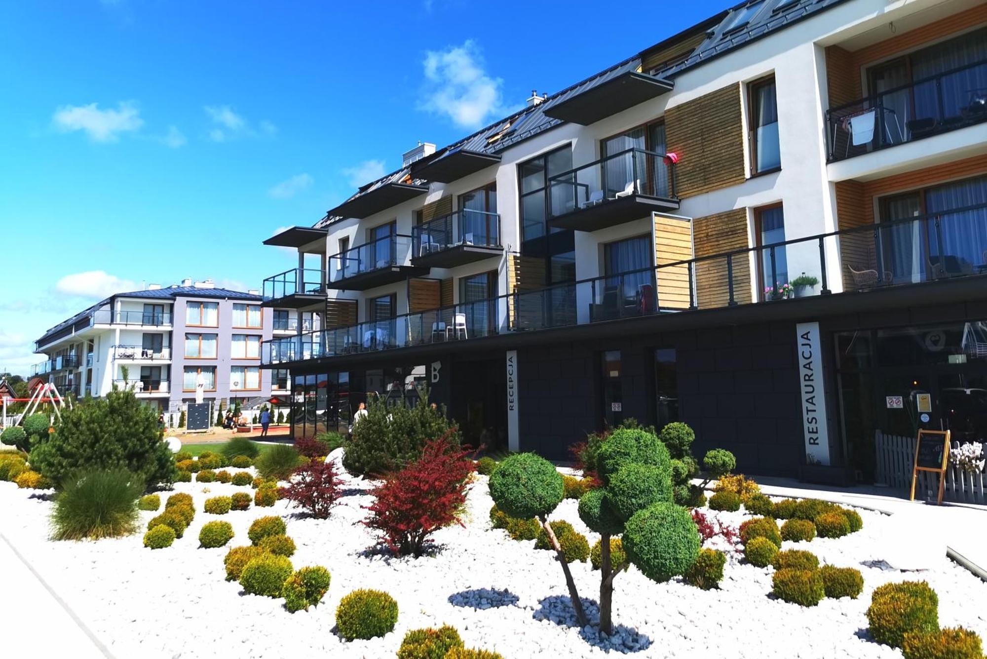 Klimatyzowany Apartament Blue , Sarbinowo Parking Basen ภายนอก รูปภาพ