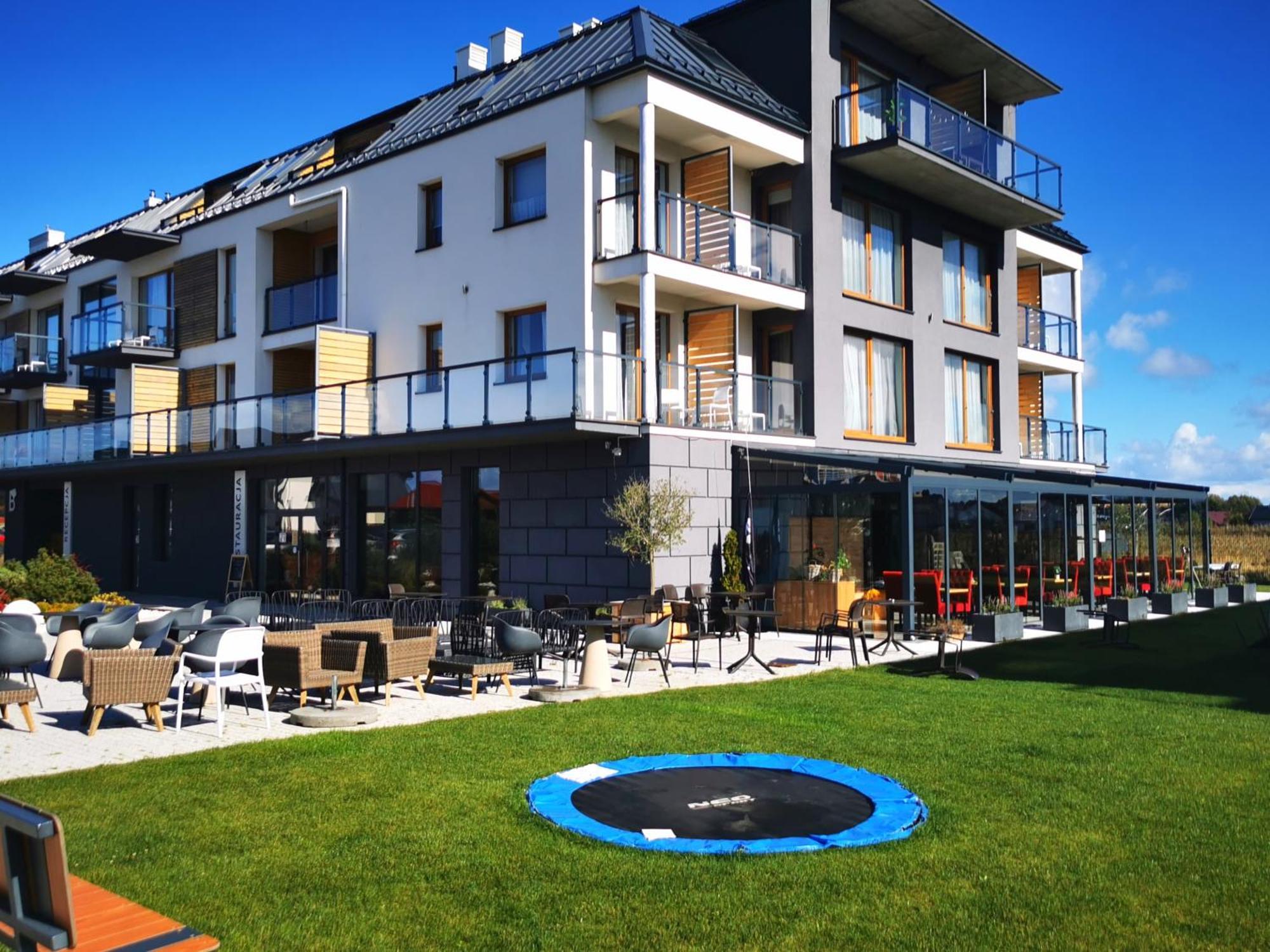 Klimatyzowany Apartament Blue , Sarbinowo Parking Basen ภายนอก รูปภาพ