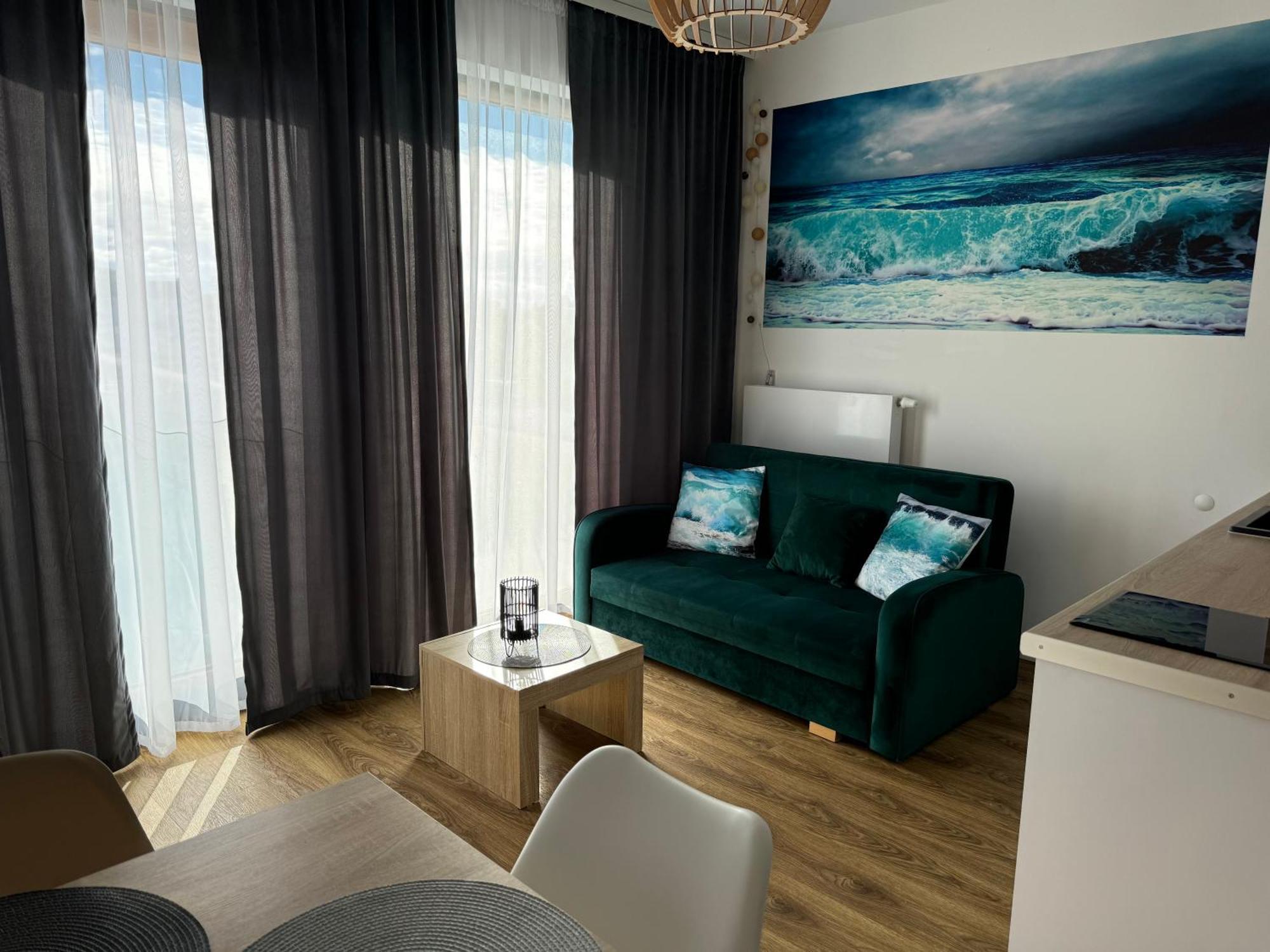 Klimatyzowany Apartament Blue , Sarbinowo Parking Basen ภายนอก รูปภาพ
